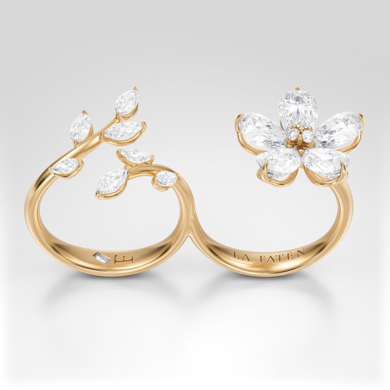 Papillon double Ring